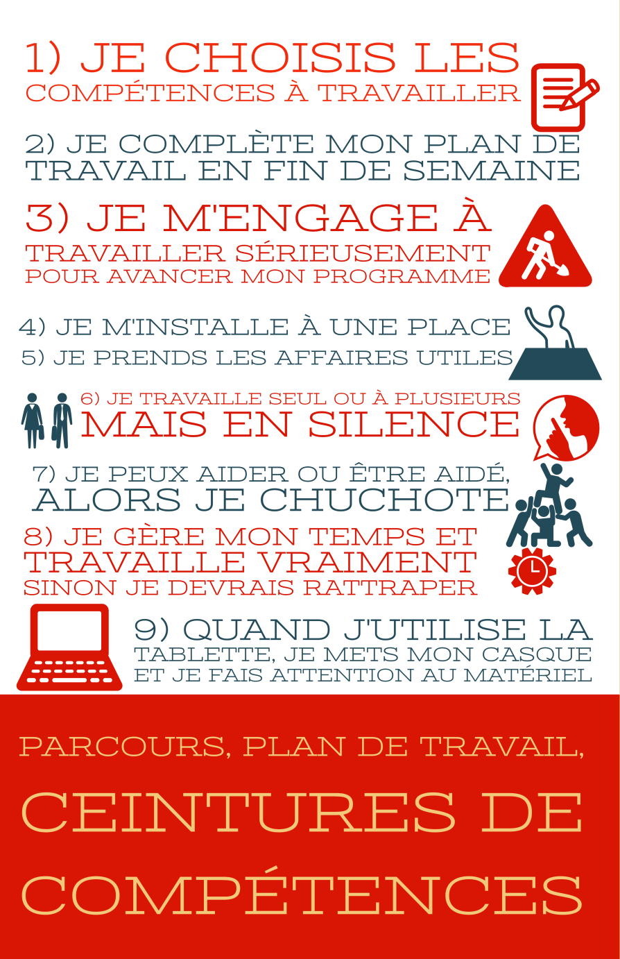 ceintures de compétences