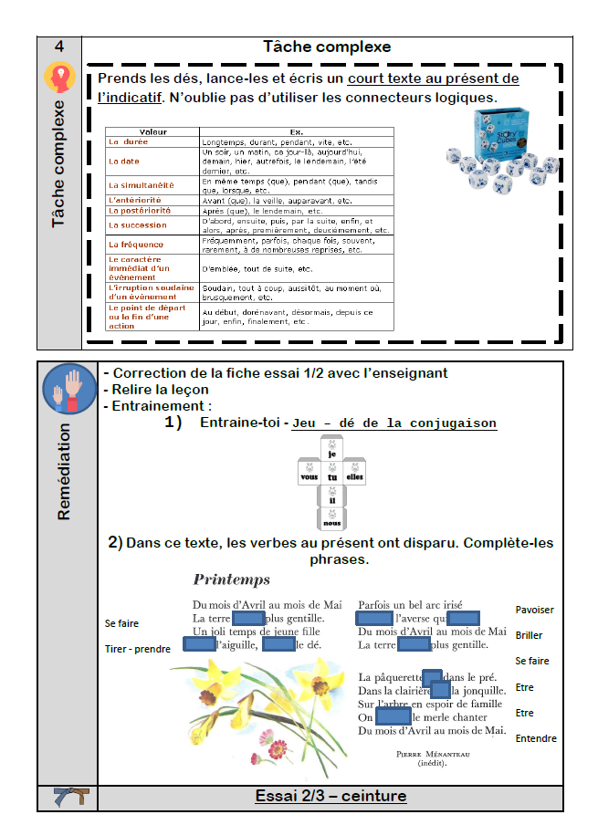 parcours BM conjugaison1